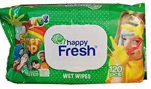 HAPPY FRESH BABY WET WIPES 120PCS