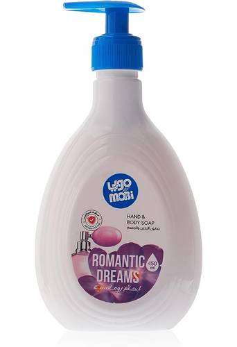 MOBI HAND AND BODY SOAP ROMANTIC DREAMS 450ML