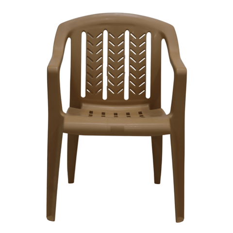 AZANI PLASTIC CHAIR HEAVY BEIGE