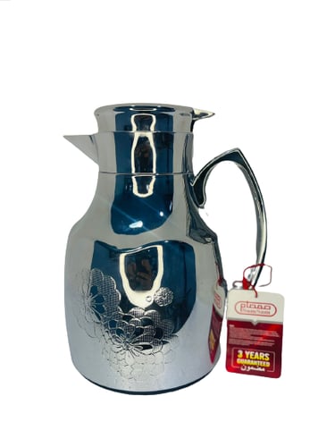 SAMSAM VACUUM FLASK CHROMED 1L REC-10