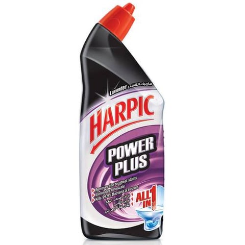 HARPIC WC CLEANING GEL POWER PLUS LAVENDER 750ML