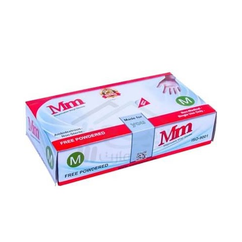MM VINYL GLOVES POWDER FREE ALL