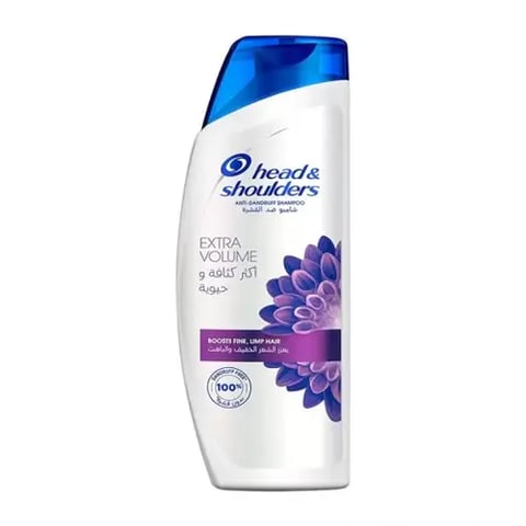 HEAD SHOULDERS SHAMPOO ANTI-DANDRUFF EXTRA VOLUME 600ML