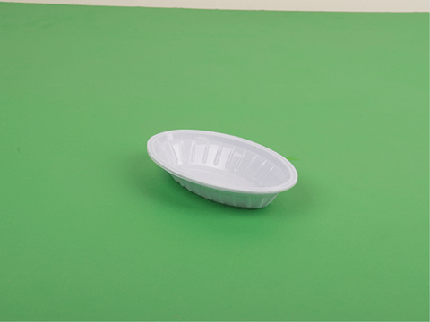 WATANIA PLASTIC SALAD OVAL TRAY NO 1/2