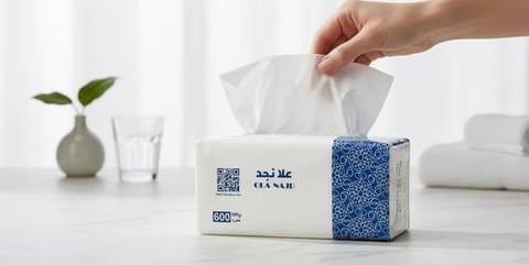OLA NAJD FACIAL TISSUE 600P