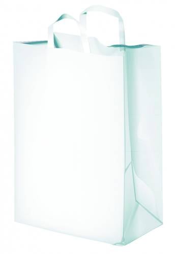 JAWAD WBH38 PAPER BAG WITH HANDLE WHITE 38x32x16CM 10P
