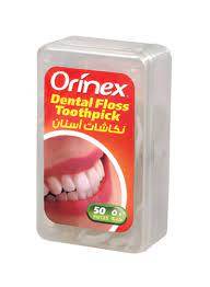 ORINEX DENTAL FLOSS TOOTHPICK 50P