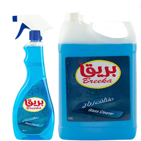 BREEKA SPRAY GLASS CLEANER 3*630ML