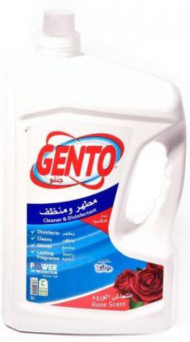 GENTO DISINFECTANT ROSE 3L