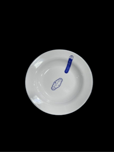 ALTAMEEZ MELAMINE TRAY DEEP ROUND A027