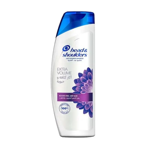 HEAD SHOULDERS SHAMPOO ANTI-DANDRUFF EXTRA VOLUME 190ML