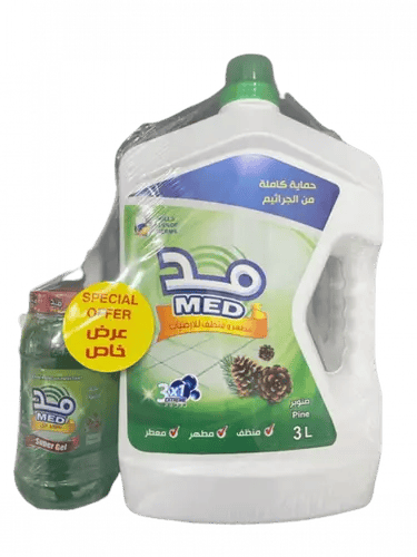 MED DISINFECTANT PINE 3L+FREE