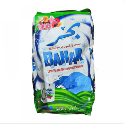 BAHAR LAUNDRY DETERGENT POWDER AUTOMATIC 25KG