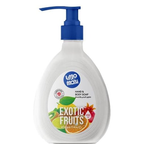 MOBI HAND AND BODY SOAP EXOTIC FRUITS 450ML 