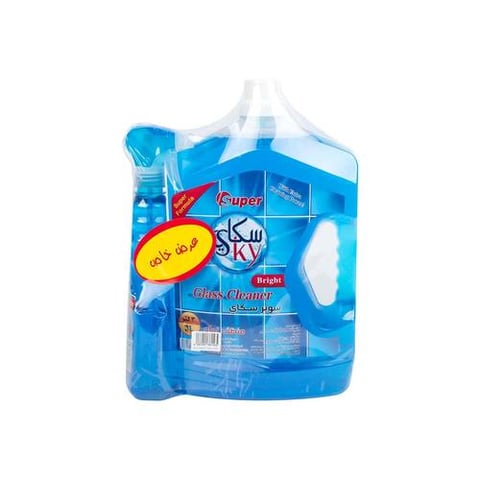 SKY GLASS CLEANER 3L+640ML