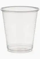 SHATA WATER CUP CLEAR 6OZ 50P