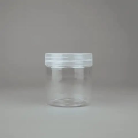 ASG CYLINDRICAL JAR 200ML 12P