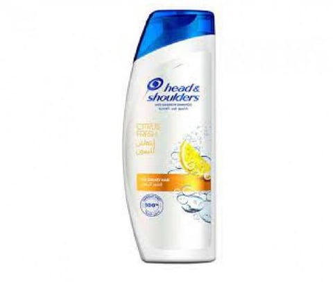 HEAD SHOULDERS SHAMPOO ANTI-DANDRUFF CITRUS FRESH 400ML