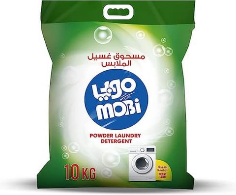 مسحوق غسيل غسالة الاتوماتيك موبي 10كيلو