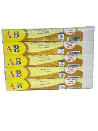 AB SUFRA WHITE 120*140CM 10 ROLLS