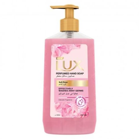 LUX PERFUMED SOAP SOFT ROSE 500ML