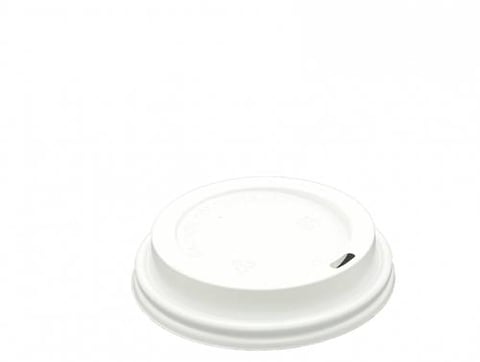 JAWAD COFFEE CUP LID WHITE/BLACK 4OZ 1000P - CARTOON