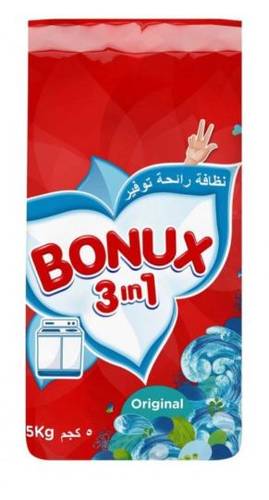مسحوق غسيل بونكس عادي 5كيلو
