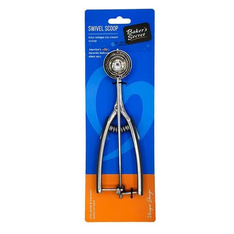 BAKERS SECRET SWIVEL ICECREAM SCOOP