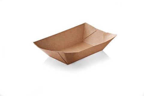 JAWAD TR2 KRAFT TRAY 25P