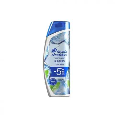 HEAD SHOULDERS SHAMPOO ANTI-DANDRUFF SUB ZERO FRESHNESS 600ML