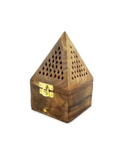 SK BURNER WOODEN CONE INDIA MEDIUM