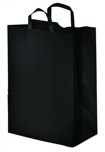 JAWAD KBH38 PAPER BAG WITH HANDLE BLACK 38x32x16CM 10P