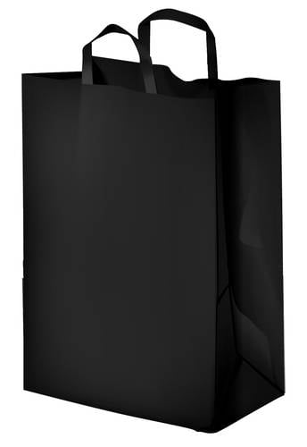 JAWAD KBH29 PAPER BAG WITH HANDLE BLACK 29*22*10CM 10P