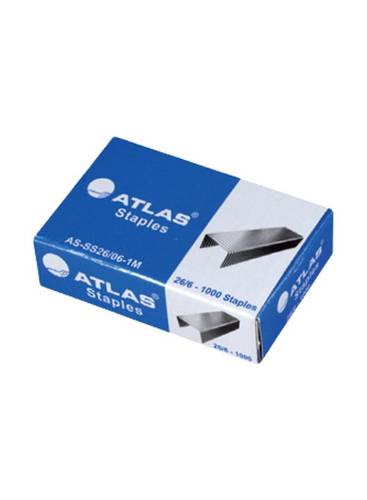 ATLAS STAPLES PIN BOX 1000P 26/6