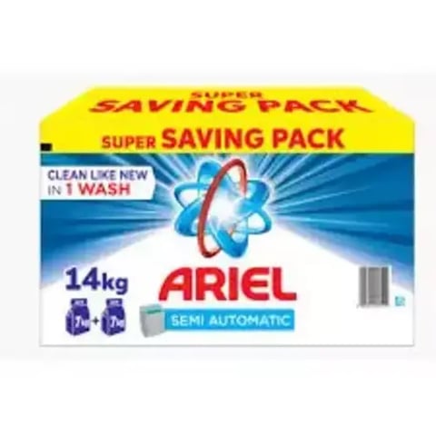 ARIEL LAUNDRY DETERGENT POWDER SEMI AUTOMATIC 14KG