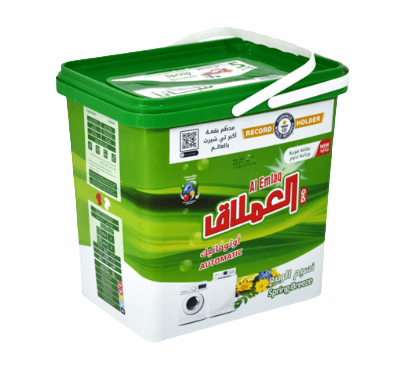 AL EMLAQ  LAUNDRY DETERGENT POWDER  AUTOMATIC SPRING BREEZE 5KG - BUCKET