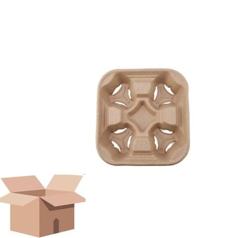 4M 4CT CUP HOLDER TRAY KRAFT 250P