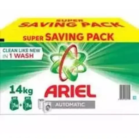 ARIEL LAUNDRY DETERGENT POWDER AUTOMATIC 14KG