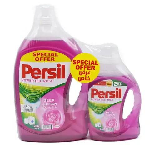 PERSIL POWER GEL ROSE 2.9L+1L FREE