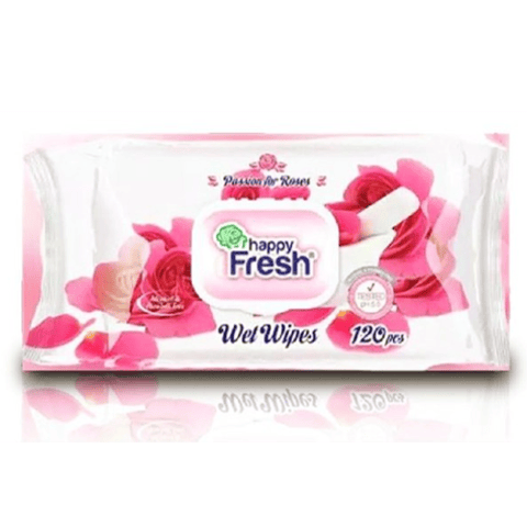 HAPPY FRESH BABY WET WIPES 120PCS