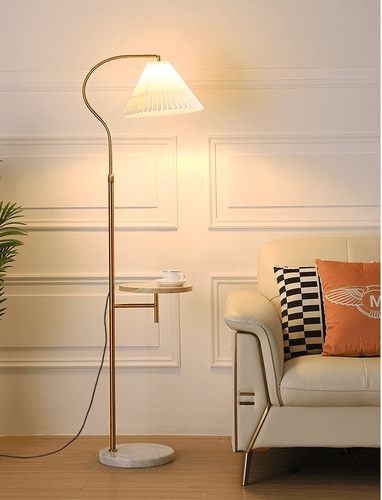 table with lighting
