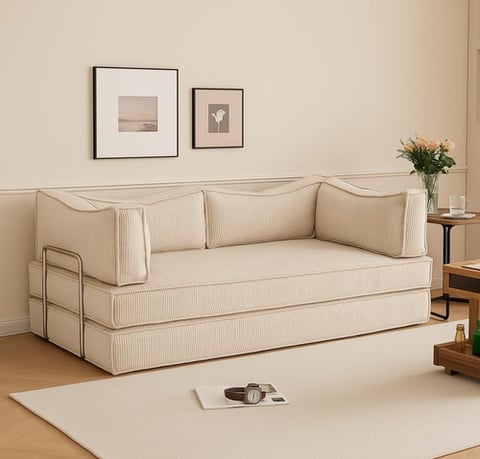 Foldable floor sofa (Delivery within 24 hours in Riyadh)