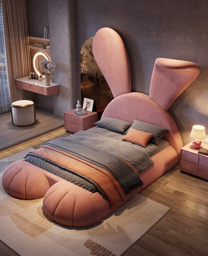 سرير أطفال كرتوني