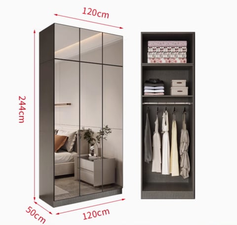 Oriental wardrobe