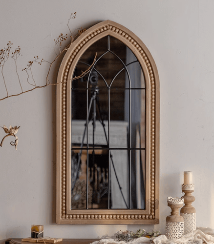 مرآة منحوتة Vintage