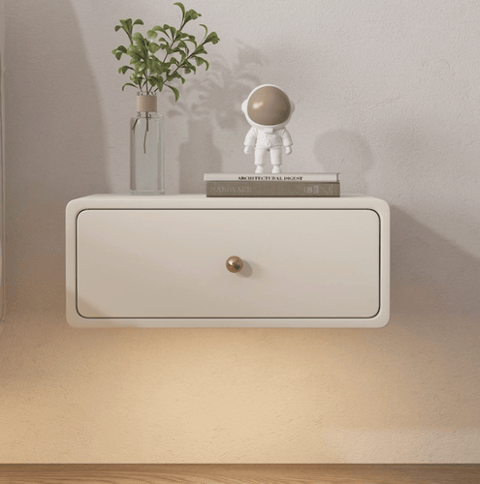 wall mounted bedside table