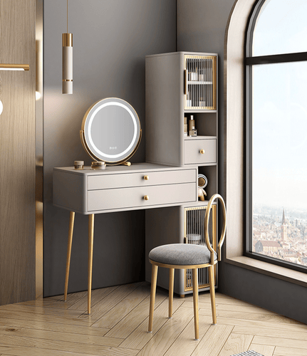 Dressing table and chair set