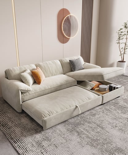 Folding sofa bed
