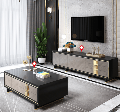 several modern furniture    