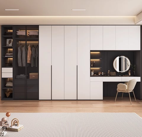 Modern multi-functional wardrobe